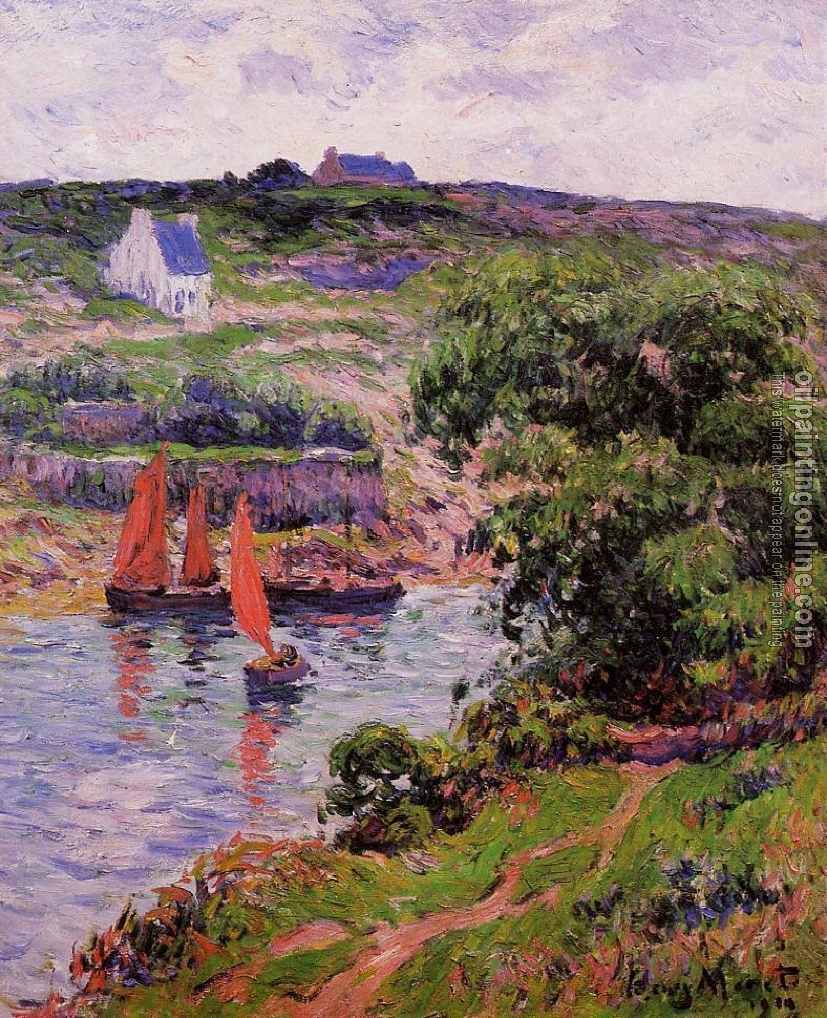 Moret, Henri - Dolain, Finistere